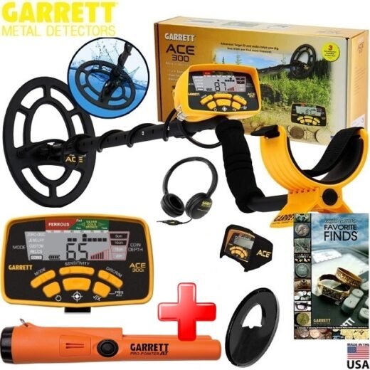 📌AKCIJA - Minus 23% / Garrett ACE 300i +Pin-Pointer AT +3 Priedai