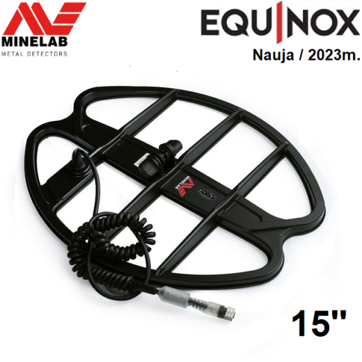 AKCIJA - Gaukite nuolaidos kodą / Minelab Equinox giluminė ritė / 2025m. / 15''