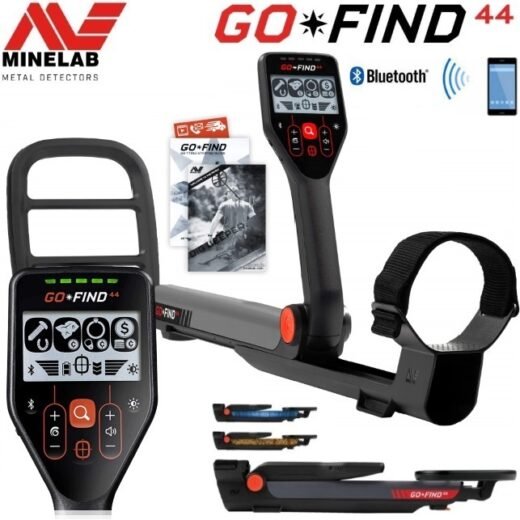 Minelab GO-Find 44 +lipdukai 2 vnt. / Be PVM 197.52€