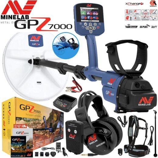 Minelab GPZ 7000 / 40% didesnis gylis / Be PVM 8263.64€