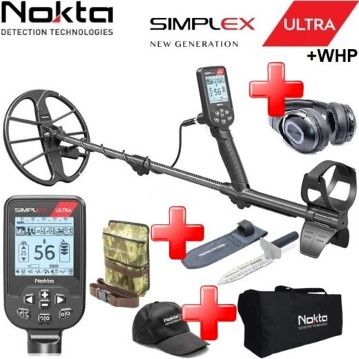 Nokta Simplex Ultra +WHP (+be laido ausinės) +Dovanos / Be PVM 370€