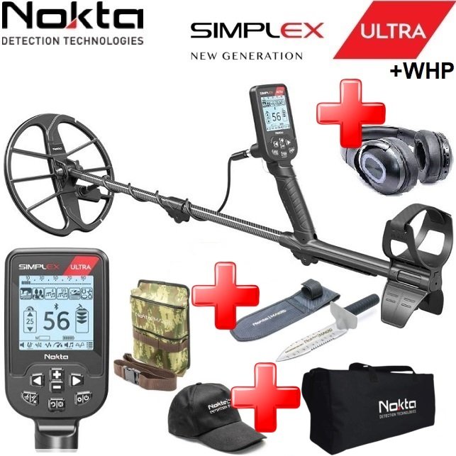 Nokta Simplex Ultra +WHP (+be laido ausinės) +Dovanos / Be PVM 370€