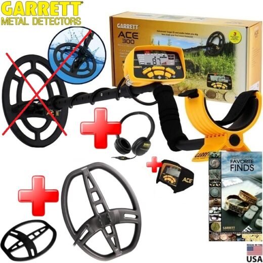 📌AKCIJA - Garrett ACE 300i su 11''/ DoubleD rite +3 Priedai