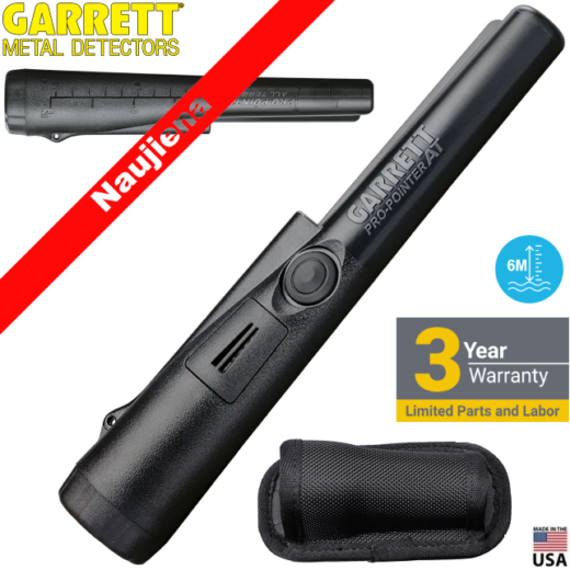 📌AKCIJA – Minus 12% / Garrett Pro-Pointer AT BlackLine Edition / NAUJIENA