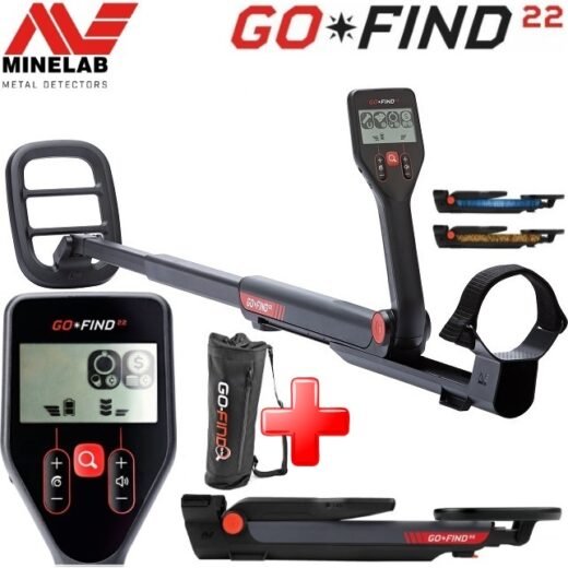 Minelab GO-Find 22 +Krepšys detektoriui / Be PVM 148.0€