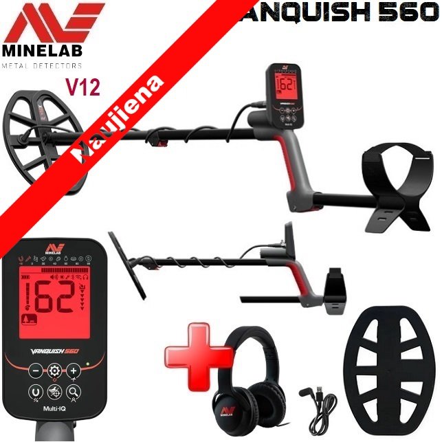 Minelab Vanquish 560 / Naujiena