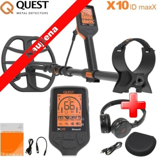 📌AKCIJA - Quest X10 ID MaxX +Be laido ausinės / 2026m. NAUJIENA